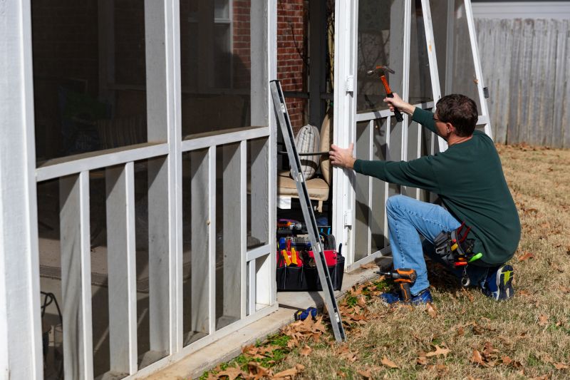 Porch Caulking